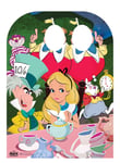 Alice In Wonderland Disney Child Size Stand-in Cardboard Cutout Tea Party