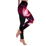Pantalon de yoga imprimé 3D - Pantalon de yoga Skinny Workout Sport Wear pour femme - Gym - Fitness - Sport - Cropped - Pour femme