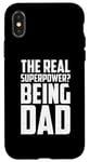 iPhone X/XS The Real Superpower? Being Dad, Cool Daddy Life Case