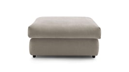 Pouf BOBOCHIC X CONFORAMA LAZARE coloris gris