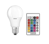 Osram LED Star Colour Changing GLS ES E27 A60 Bulb RGBW Dimmable Remote Control