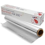 1 X Small Foil Bulk Box-30cm Wide x 75 metres Long - Ideal for Home and Work. Strong tin foil