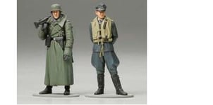 Tamiya 89641 - 1/35 WWII German Figure Set Mg-Schütze & Air Forces Pilot -new