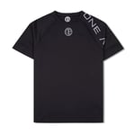 One Athletic Mtech Run T-Shirt pour Homme, Noir, M