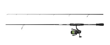 Abu Garcia Max SX Spinning Combo, canne à pêche et moulinet pour la pêche en eau douce du brochet et du sandre, solide, léger et polyvalent, noir, 2.74m canne modérément rapide moulinet de taille 3000