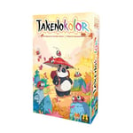 Asmodee Matagot Takenokolor - Jeux de société - Jeu Enfants, Adultes et Famille - Jeu de coloriage - A partir de 8 Ans - 2 à 4 Joueurs - 20 Min - Version française