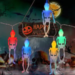 2,5 metrin Halloween-valaistus Halloween-valot 20 led-halloween-koristeella-2 valaistustilaa-käytetään paristoilla-pelottavia Halloween-valoja festivaaleille,