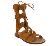 Minnetonka Milos/Brown Suede, Sandale Femme, 42 EU