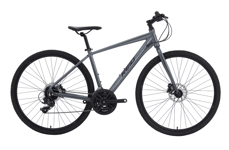 Reid Transit Pro Disc Hybridsykkel Grey, Str. M