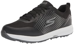 Skechers Men's GO Golf Elite 5 Sport Trainers, Black Synthetic/Textile/White Trim, 9 UK