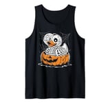 Rubber Duck Skeleton Rubber Duckie Costume Party Tank Top