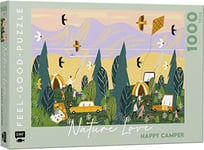 Feel-Good-Puzzle 1000 Pièces - Nature Love : Happy Camper