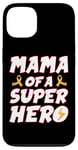 iPhone 13 Childhood Cancer Mama Of A Superhero Family Ribbon Case