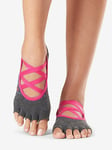 ToeSox Half Toe Elle Grip Socks - Festival