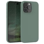 Phone case for Apple iPhone 15 Pro Max silicone cover protective case dark green