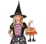 Hink Halloween gjord av filt 20cm