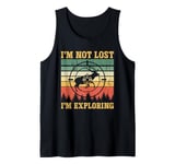 I'm not lost I'm exploring Retro men women Hunting Season Tank Top