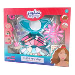 FASHION MAQUILLAGE - Coffret Beauté - Maquillage - 258007 - Modèle Aléatoire - Plastique - Jeu pour Enfant - Ongles - Beauté - Peau Sensible - Testé par Un Laboratoire Français - À Partir de 5 Ans