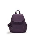 Kipling Backpack CITY PACK MINI Small ULTIMATE PLUM FW2024 RRP £88