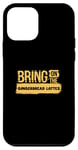 Coque pour iPhone 12 mini Costume pour amateurs de café expresso en pain d'épice latte