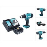 Makita - ddf 453 RG1 Perceuse-visseuse sans fil 18 v 42 Nm + 1x batterie 6,0 Ah + chargeur