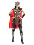 Ladies Mighty Thor Costume Marvel Superhero Womens Fancy Dress Outfit Halloween