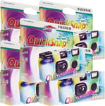 Fujifilm Quicksnap 5 Caméras Mhd / Date D’Expiration 01/2025 Jetable