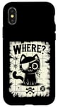 iPhone X/XS Where Funny Pirate Cat Pirates Treasure Map Eye Patch Kitten Case