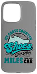 Coque pour iPhone 15 Pro Max Mes chaussures de cross-country ont plus de milles pour