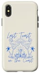 iPhone X/XS Last Toast On The Coast Bachelorette Bride Beach Party Case