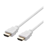 DELTACO HU-10A-R HDMI 2.1 ULTRA 1M WHITE