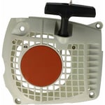 vhbw Corde et lanceur compatible avec Stihl MS 231, MS 251, MS 231C, MS 251C Tronçonneuse - Starter, 15,6 x 15,4 x 3,7 cm, noir / blanc / rouge
