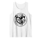 Panther Illustration Tank Top