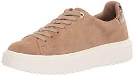 Steve Madden Femme Charlie Basket, Suédine Taupe, 41 EU