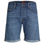 Short Jack & Jones  SHORT JEAN JACK   JONES - BLUE DENIM - M