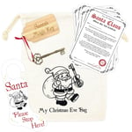 Magic Santa Key Set With Letters From Santa - Father Christmas Eve Box Fillers