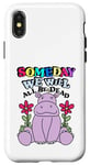 Coque pour iPhone X/XS Someday We Will All Be Dead Drôle Pessimiste Cynique Kidcore