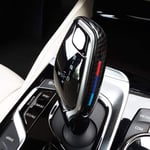 BTOEFE Car Styling Gear Head Shift-Button Cover Gear Shift Handbrake Grip Case Shell, pour BMW 5 6 7 Series G30 G32 G11 G12 X3 G01 X4 G02