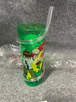 Verre Plastique Avec Paille À Spirale Vortex Ben 10 BEN10 Ben Ten Cn