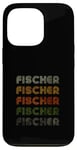 iPhone 13 Pro Love Heart Fischer Tee Grunge Vintage Style Black Fischer Case