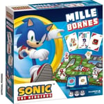 Mille Bornes SONIC - Jeu de cartes - DUJARDIN - Incarnez Sonic pour récupérer les 7 émeraudes du chaos !