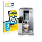 3x Anti Reflet Protection Ecran Verre pour DeLonghi Dinamica ECAM356.77.S Film