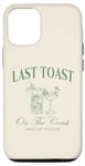 Coque pour iPhone 15 Pro Dernier toast sur la côte Maid Of Honor Beach Bachelorette