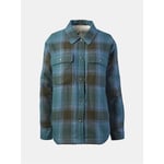 Marmot Wm'S Ridgefield Sherpa Flannel Jacket Dark Green