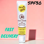 Tropic by Malibu face sun cream SPF 30 high factor UVA UVB sunscreens 40 ml