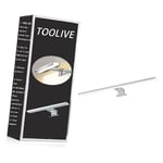 Toolive - Lampe pour Miroir led Salle de Bains,800lm,Blanc Neutre 4000k, 230v, IP44 étanche,Luminaire Salle de Bain,Pour Armoire à Miroir,Style