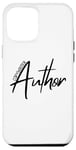 Coque pour iPhone 12 Pro Max Journée nationale des auteurs Copie Writer Writes Authors Correcteurs