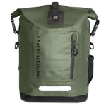 Sac à dos étanche Roll Top 25L - "Hybrid 25" (Vert Olive) | Dry Bag Sac à dos Avec Compartiment Ordinateur Portable 15 Pouces, Poches Extérieures Et Intérieures, Système de Transport Rembourré