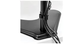 Bras porte écran double horizontal sur pied professional series