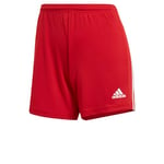 adidas Women's Squadra 21 Shorts, Team Power Red/White, XXS Long